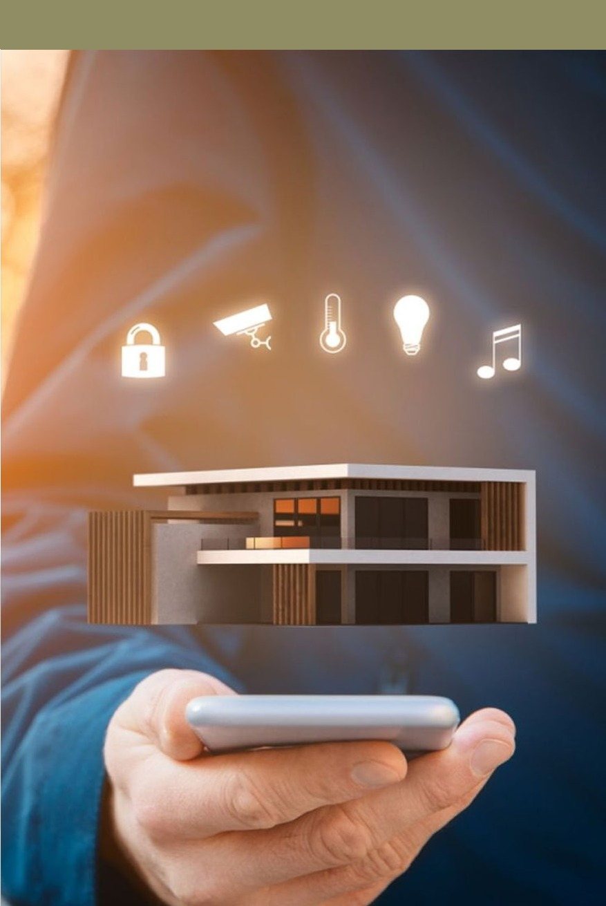 Pilotage domotique d'une villa depuis un smartphone
